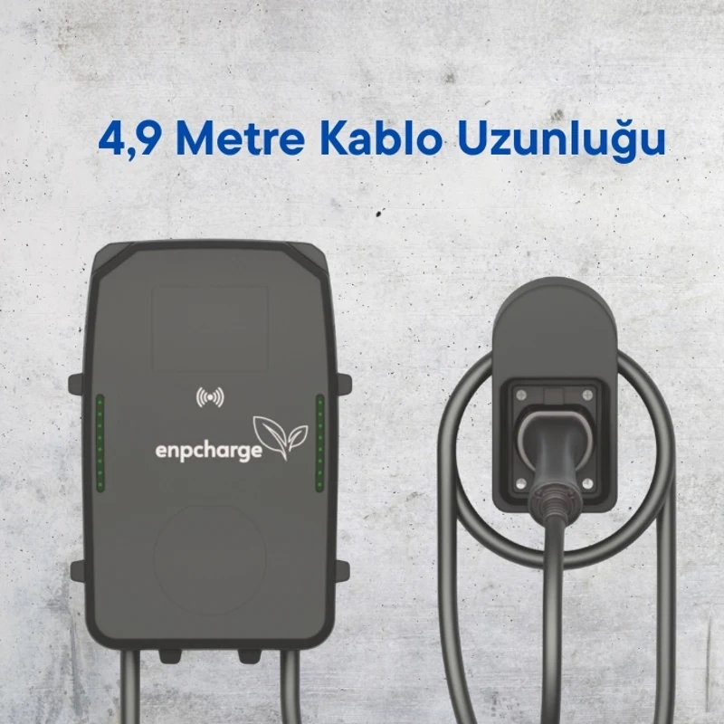 7.4kW Elektrikli Araç Şarj İstasyonu – IK10 & IP55 Dayanımlı Profesyonel AC Şarj Ünitesi-2